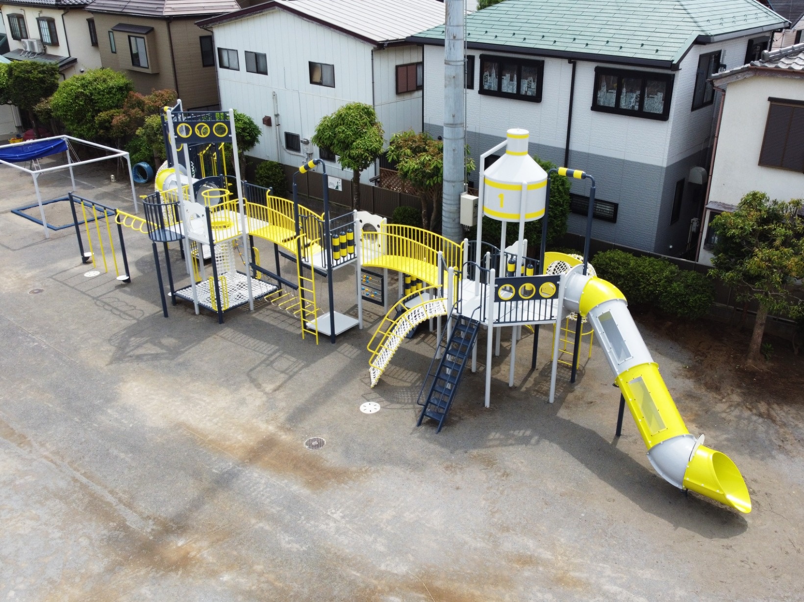 千葉県船橋市『杉の子保育園様』にオリジナル複合遊具を納入